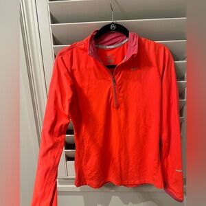 Nike Dri-FIT Bright Red Top